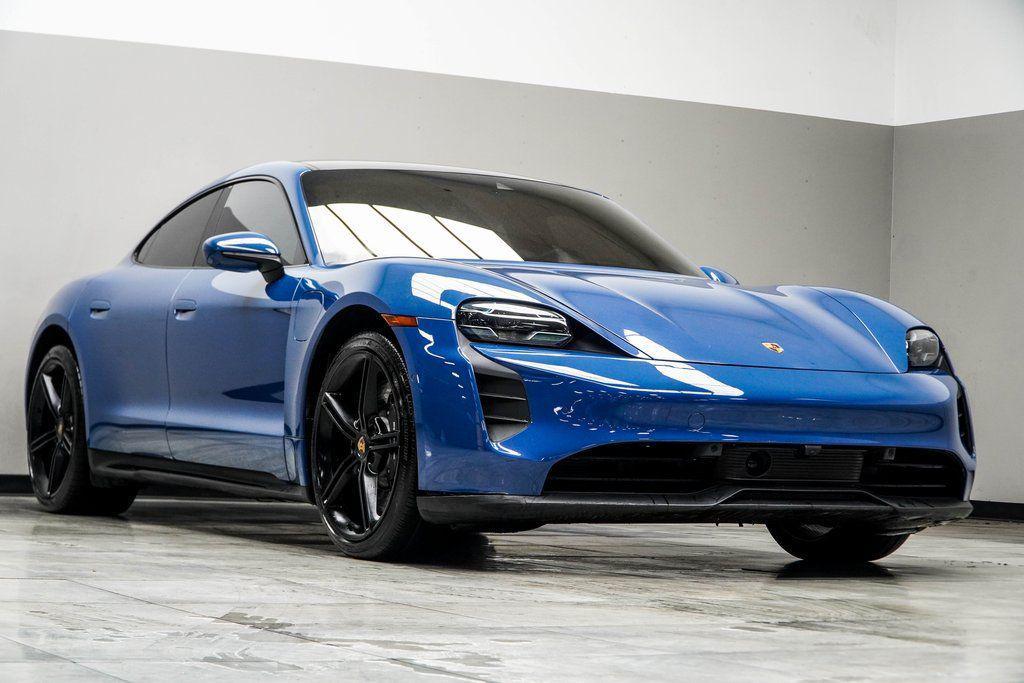 used 2022 Porsche Taycan car, priced at $64,075