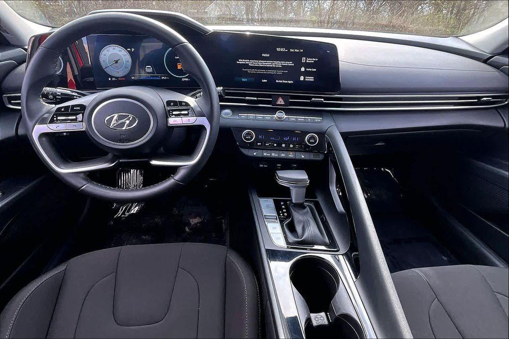 used 2023 Hyundai Elantra car, priced at $19,500