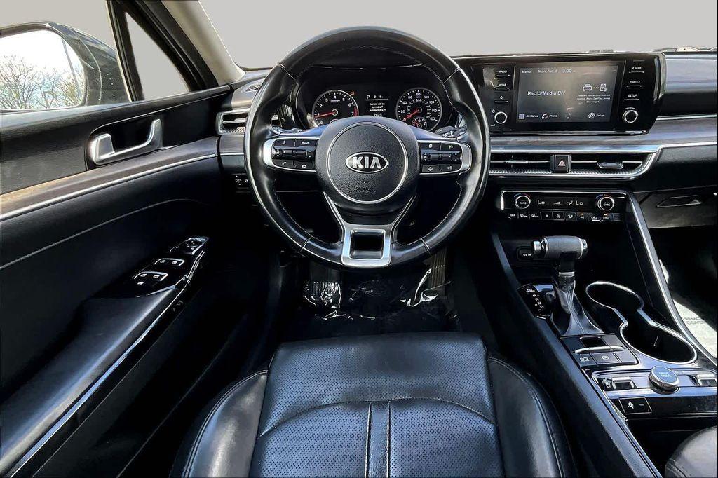 used 2021 Kia K5 car, priced at $18,870