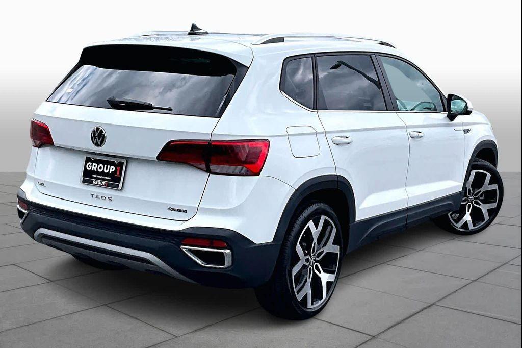 used 2023 Volkswagen Taos car, priced at $21,500