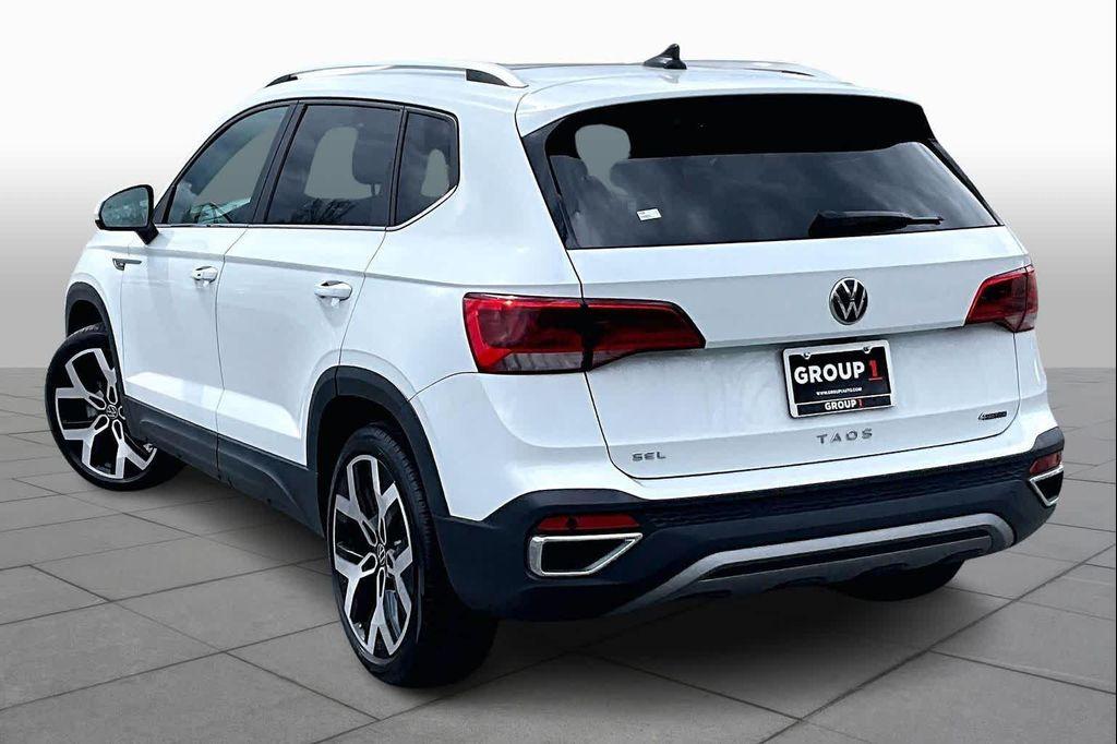 used 2023 Volkswagen Taos car, priced at $21,500