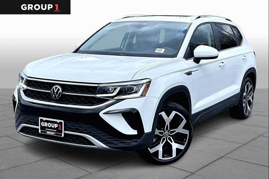 used 2023 Volkswagen Taos car, priced at $21,500