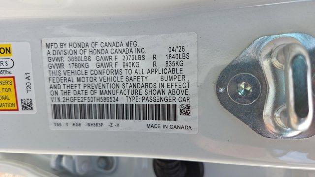 new 2026 Honda Civic car
