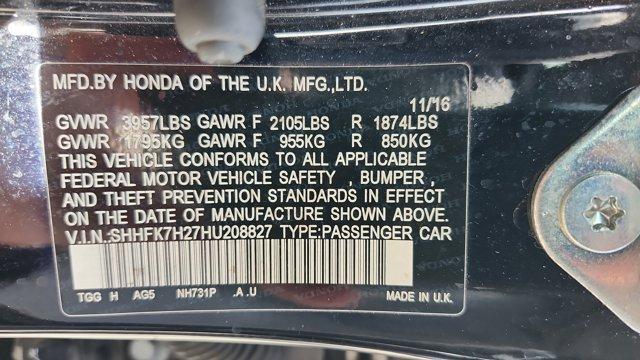 used 2017 Honda Civic car, priced at $13,486