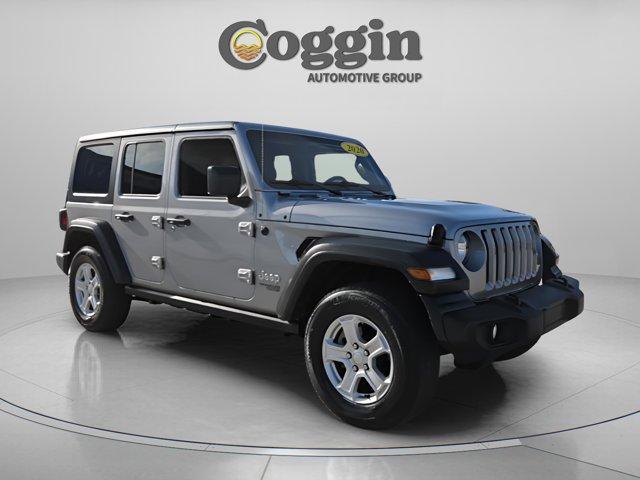 used 2020 Jeep Wrangler Unlimited car, priced at $26,990