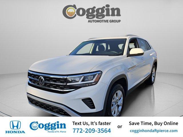 used 2021 Volkswagen Atlas Cross Sport car, priced at $18,694