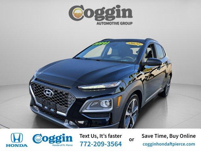 used 2021 Hyundai Kona car, priced at $17,594