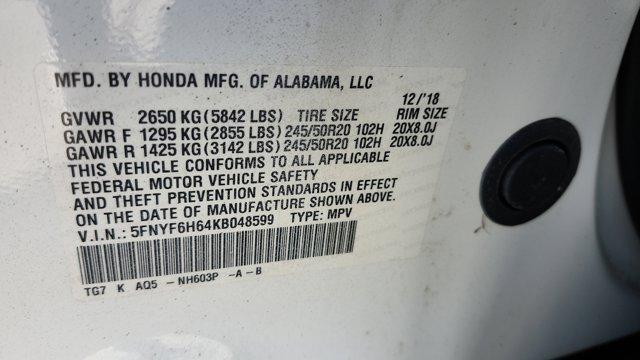 used 2019 Honda Pilot car, priced at $19,341