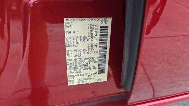 used 2018 Nissan Frontier car, priced at $16,991