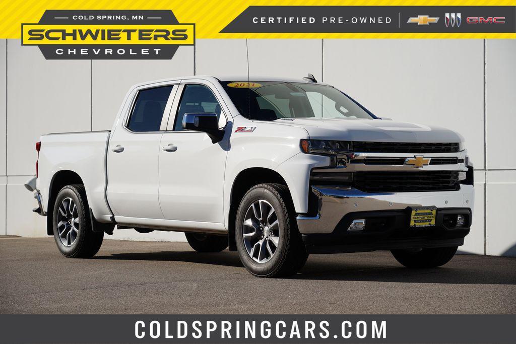 used 2021 Chevrolet Silverado 1500 car, priced at $28,888