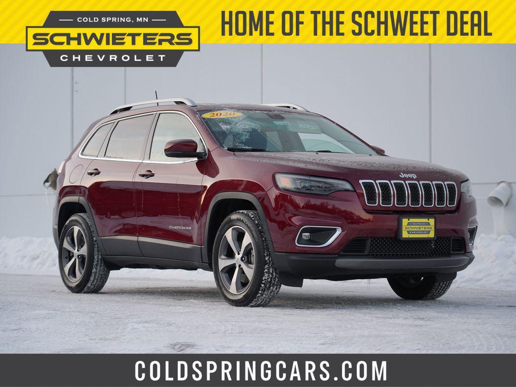 used 2020 Jeep Cherokee car, priced at $17,999