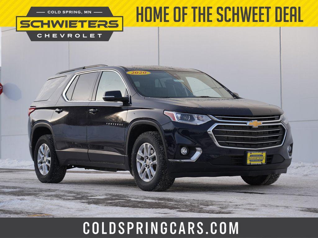 used 2020 Chevrolet Traverse car, priced at $14,442