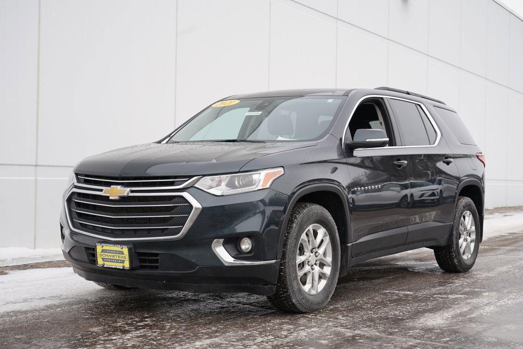 used 2021 Chevrolet Traverse car, priced at $16,190