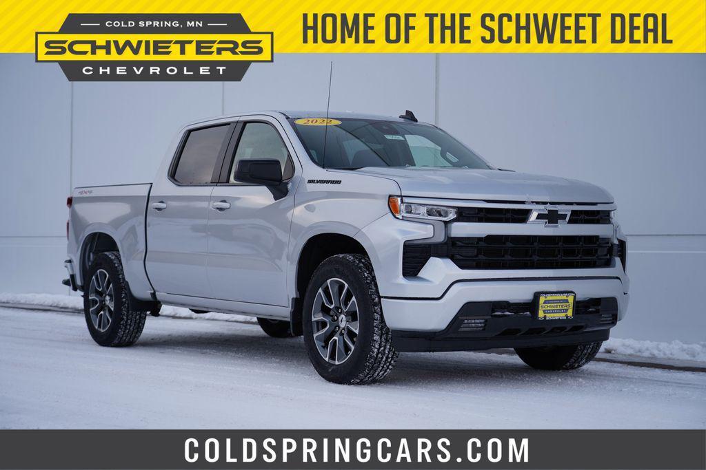 used 2022 Chevrolet Silverado 1500 car, priced at $41,290