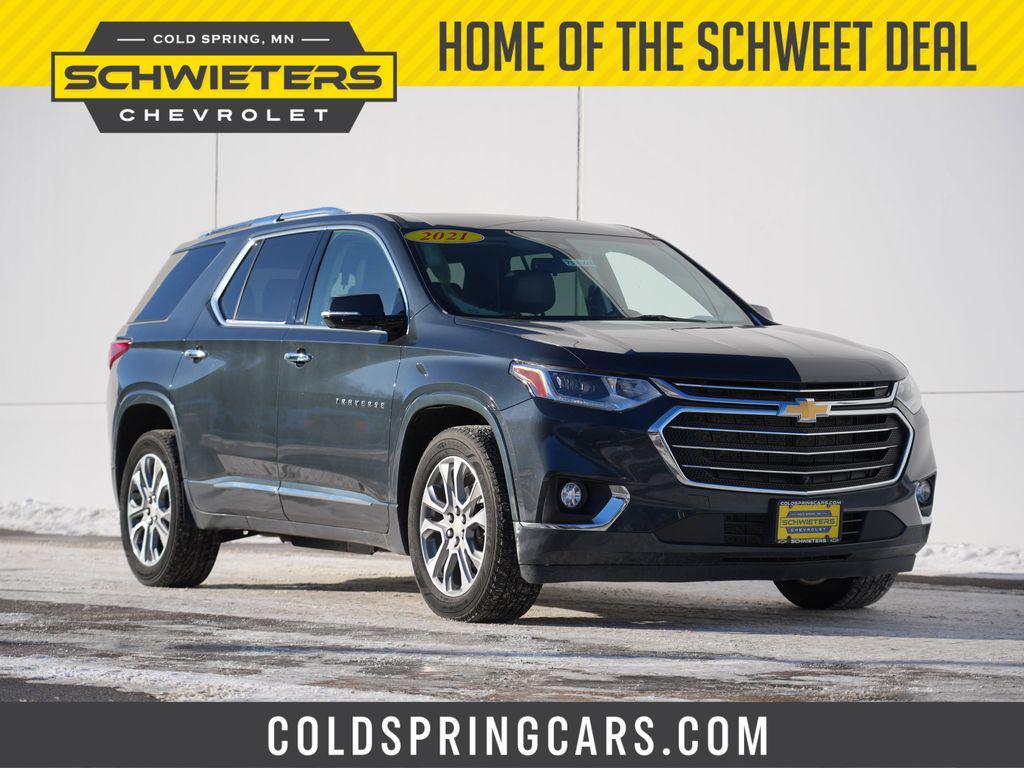 used 2021 Chevrolet Traverse car, priced at $27,168