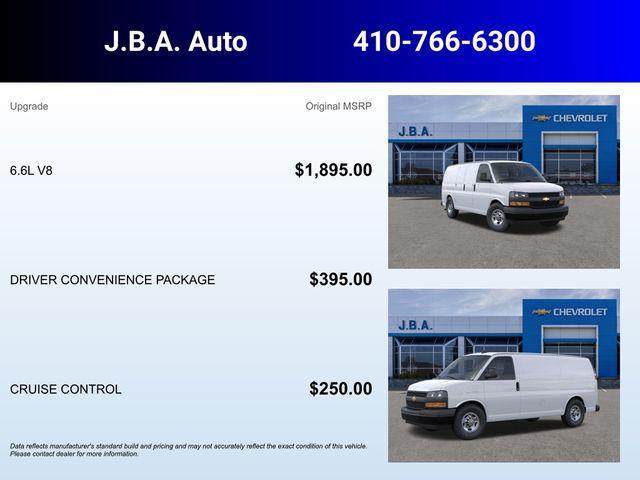 new 2025 Chevrolet Express 3500 car, priced at $50,671
