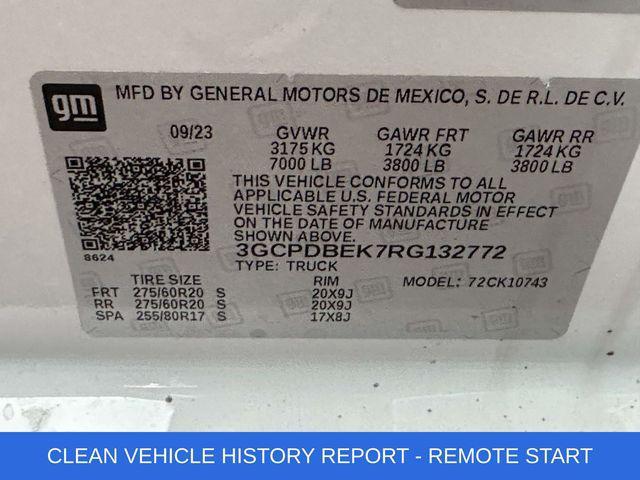 used 2024 Chevrolet Silverado 1500 car, priced at $36,497