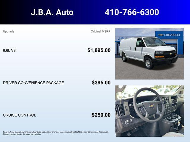 new 2025 Chevrolet Express 3500 car, priced at $49,861