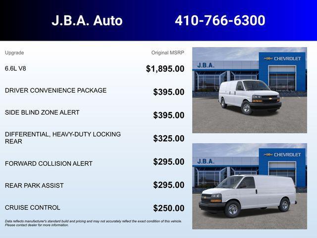 new 2025 Chevrolet Express 3500 car, priced at $52,548