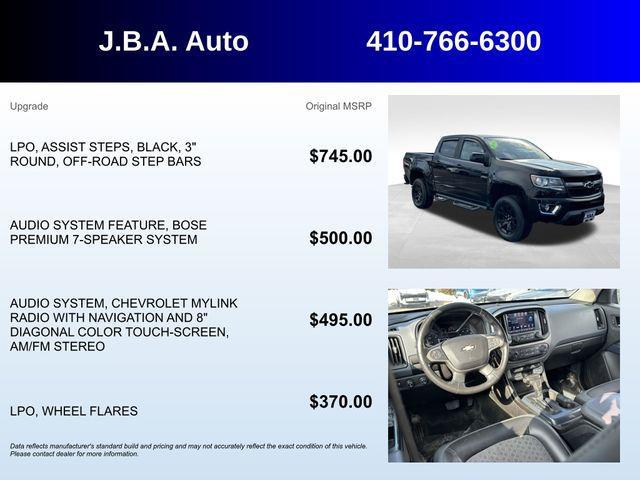 used 2017 Chevrolet Colorado car, priced at $19,497