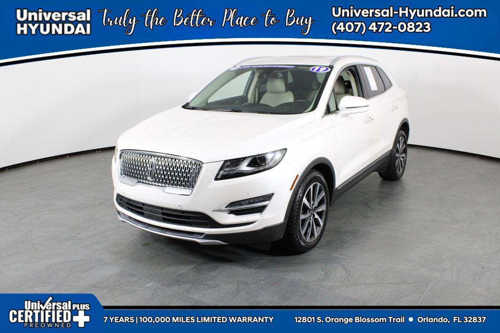 used 2019 Lincoln MKC car, priced at $17,803