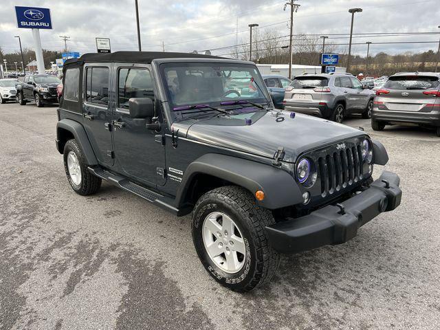 used 2018 Jeep Wrangler JK Unlimited car, priced at $16,984