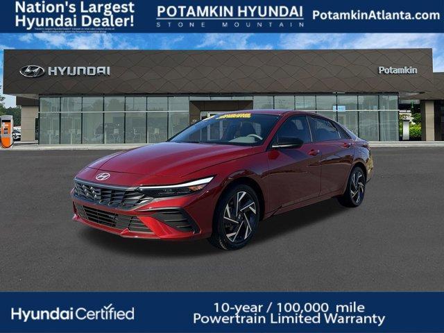 used 2025 Hyundai Elantra car, priced at $20,490