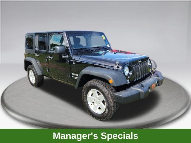used 2018 Jeep Wrangler JK Unlimited car, priced at $16,846