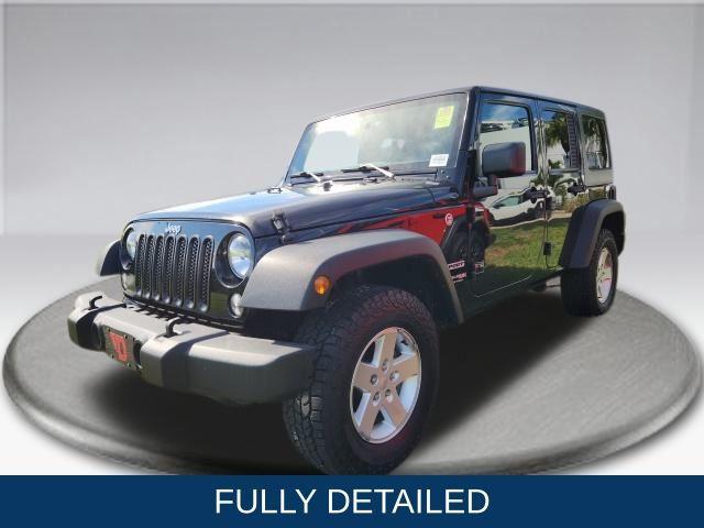 used 2018 Jeep Wrangler JK Unlimited car, priced at $16,846