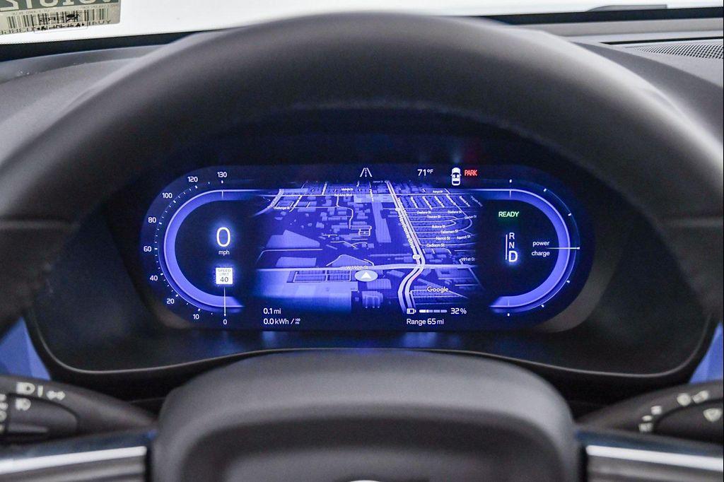 2023 Fjord Blue Metallic Volvo C40 Recharge Pure Electric