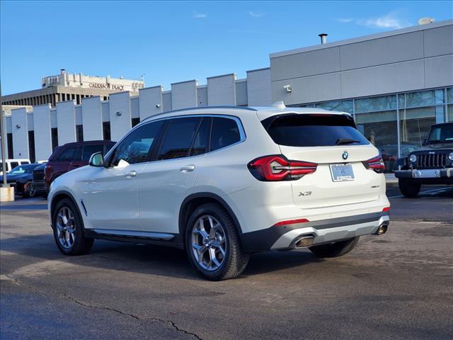 used 2022 BMW X3 car, priced at $31,999