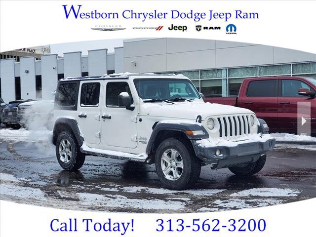 used 2019 Jeep Wrangler Unlimited car, priced at $21,949