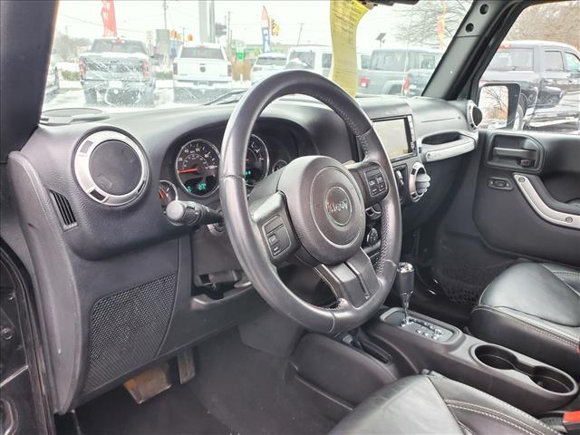 used 2015 Jeep Wrangler Unlimited car, priced at $14,475