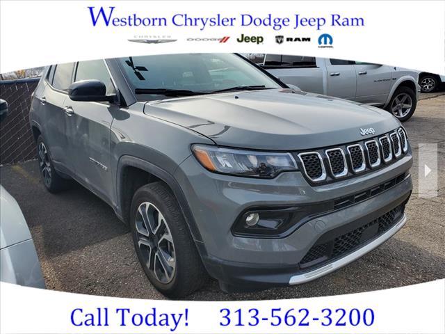 used 2024 Jeep Compass car, priced at $26,995