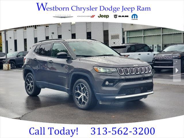 used 2024 Jeep Compass car, priced at $27,495