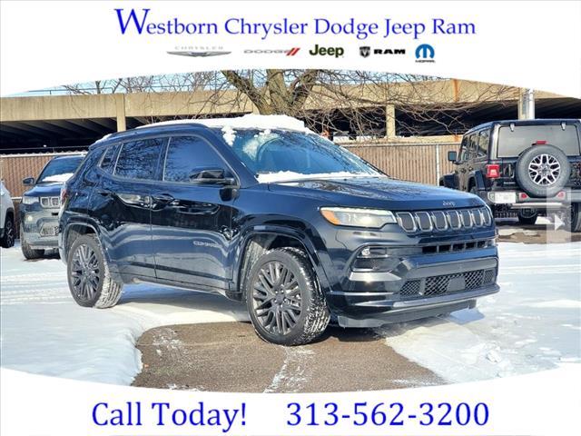 used 2022 Jeep Compass car, priced at $24,995