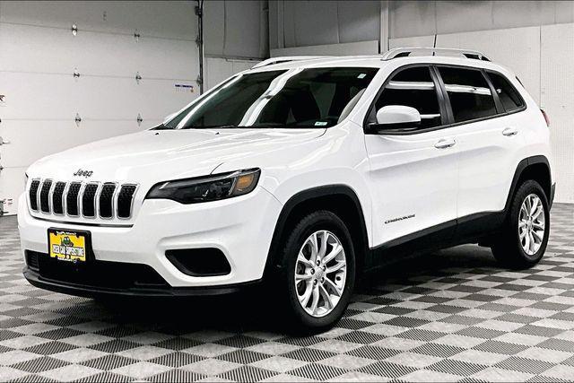 used 2021 Jeep Cherokee car, priced at $15,876