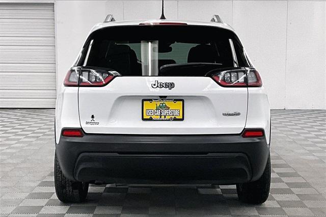 used 2021 Jeep Cherokee car, priced at $15,876