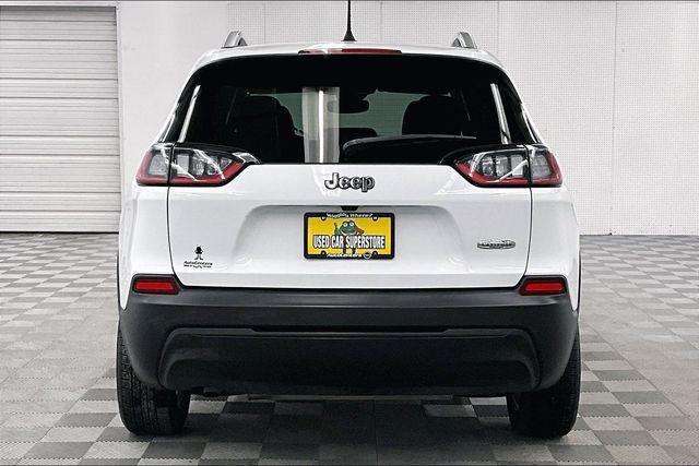 used 2021 Jeep Cherokee car, priced at $15,876