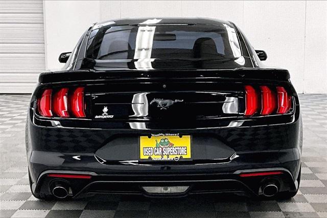 used 2018 Ford Mustang car, priced at $17,809