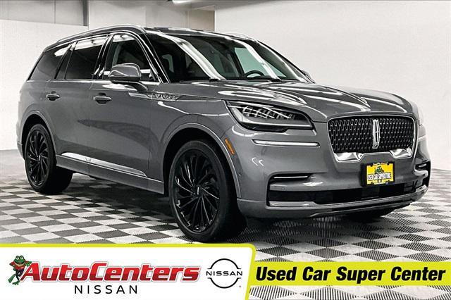 used 2022 Lincoln Aviator car, priced at $44,455