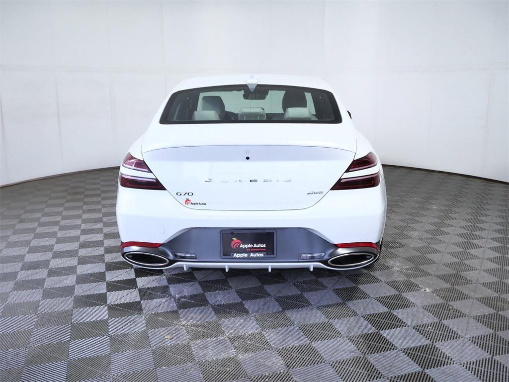 used 2025 Genesis G70 car, priced at $28,750