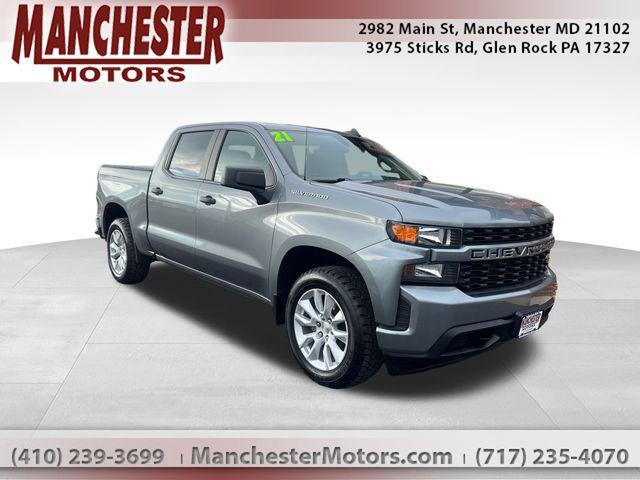 used 2021 Chevrolet Silverado 1500 car, priced at $25,200