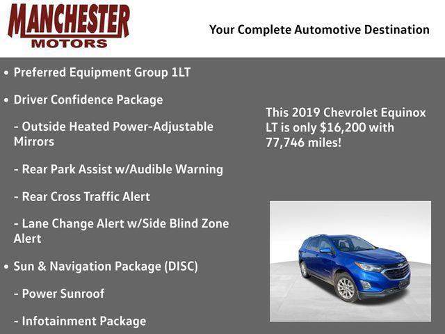 used 2019 Chevrolet Equinox car, priced at $16,200