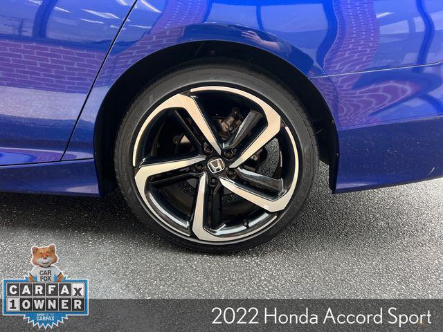 used 2022 Honda Accord car, priced at $25,500