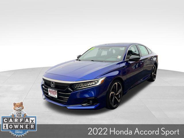 used 2022 Honda Accord car, priced at $25,500