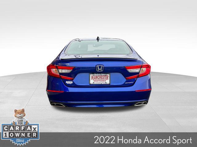 used 2022 Honda Accord car, priced at $25,500