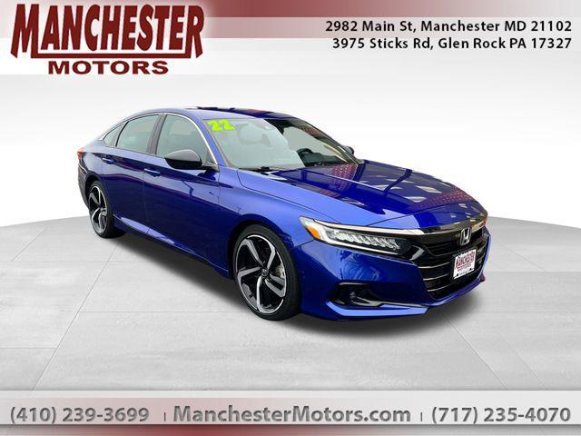 used 2022 Honda Accord car, priced at $25,500