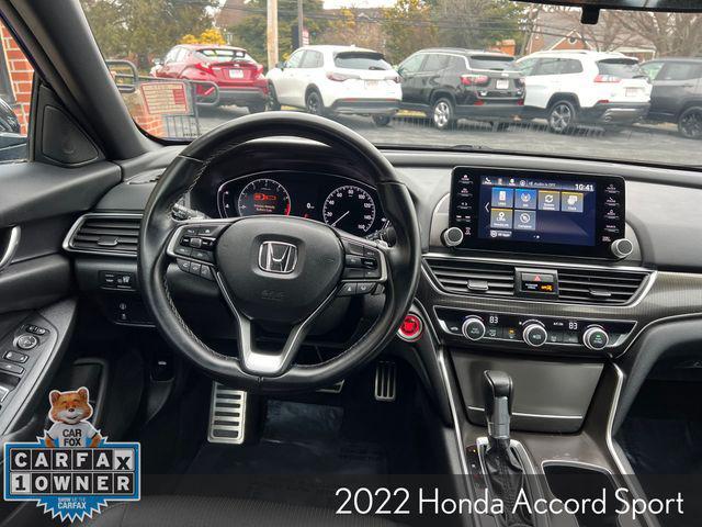 used 2022 Honda Accord car, priced at $25,500