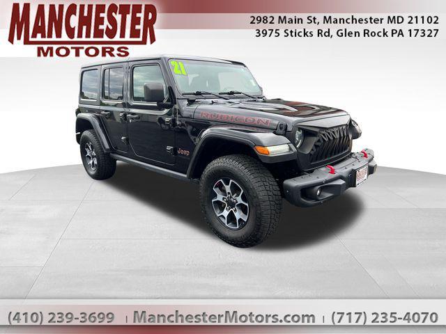 used 2021 Jeep Wrangler Unlimited car, priced at $26,799